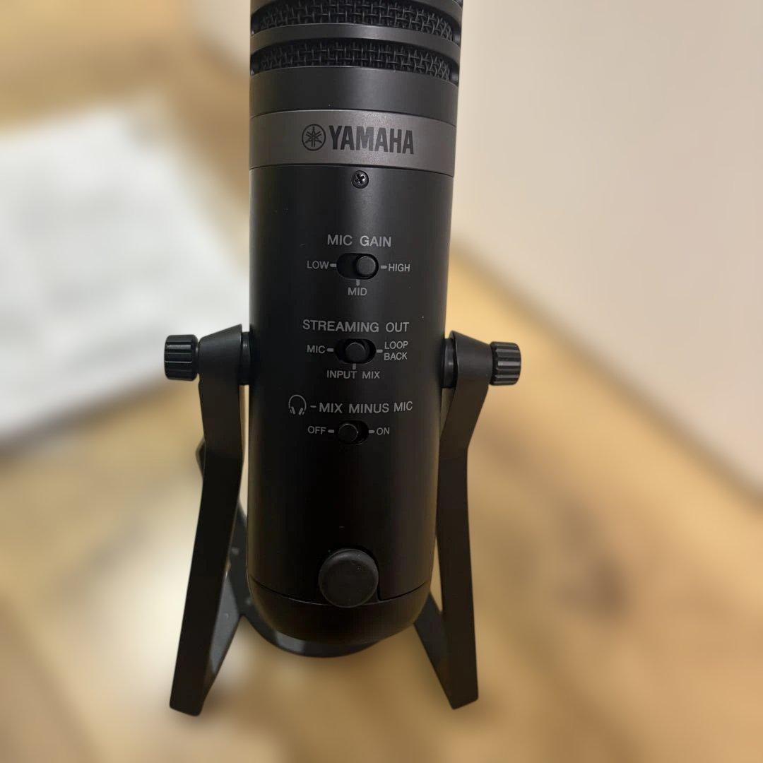 YAMAHA AG01 マイク ブラック 黒 ヤマハ