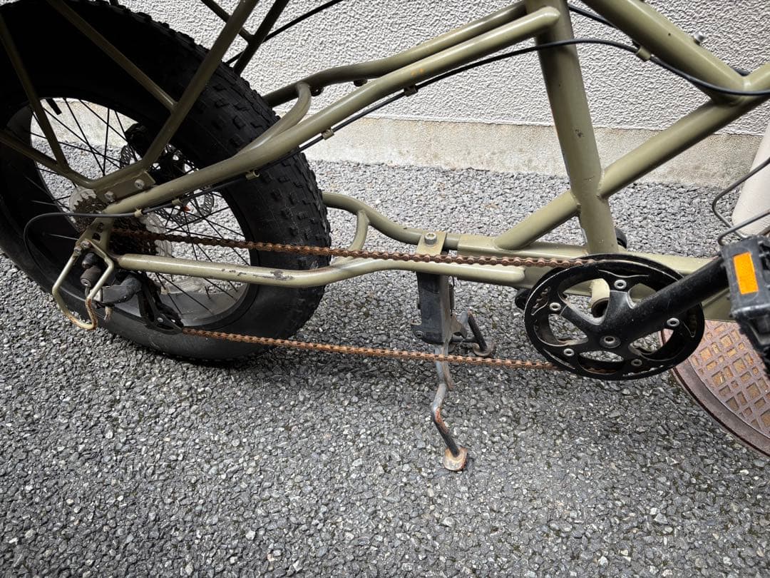 88サイクル　本体　自転車　極太タイヤ　直接引き取り限定