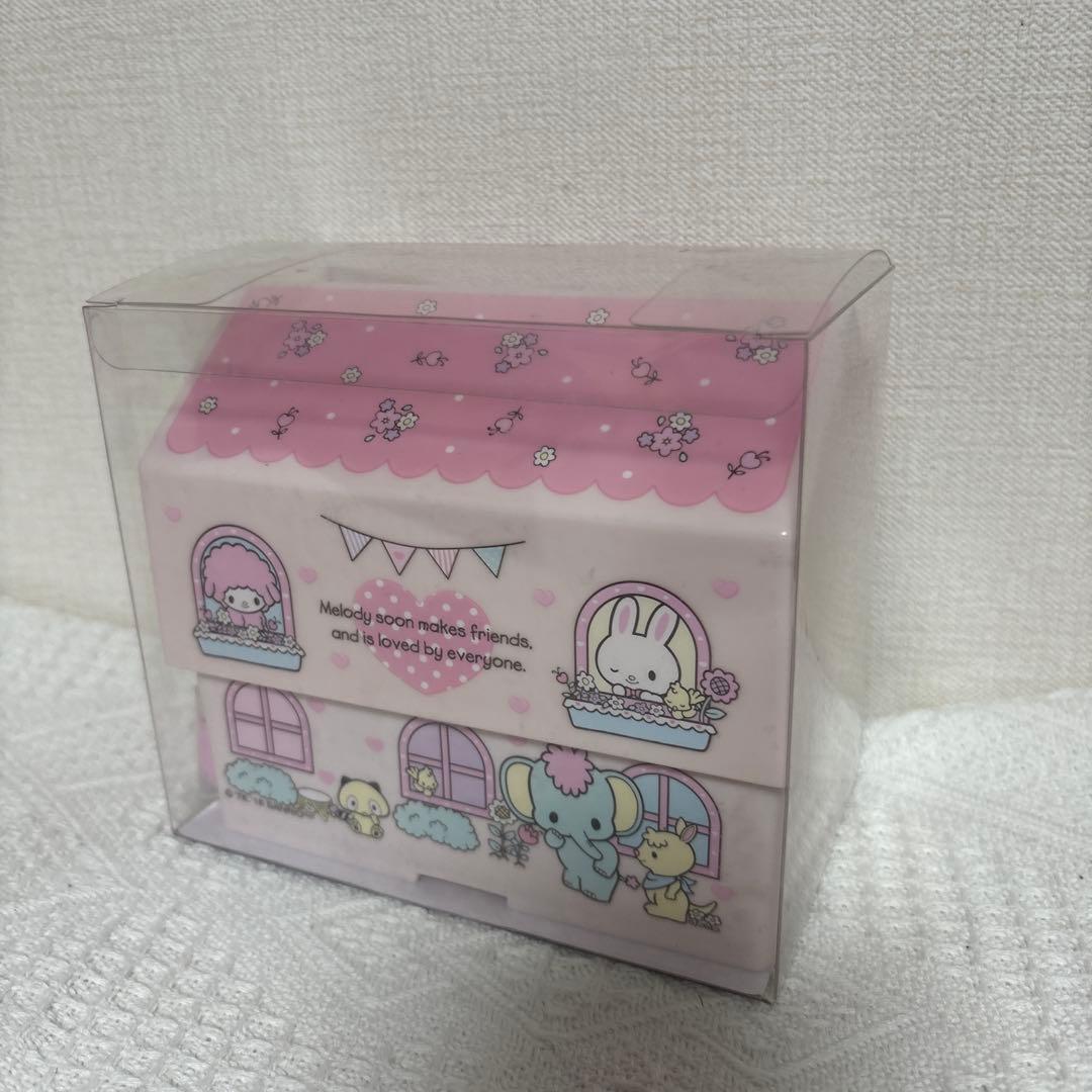 サンリオ　マイメロ　お家みたいな2段ランチケース