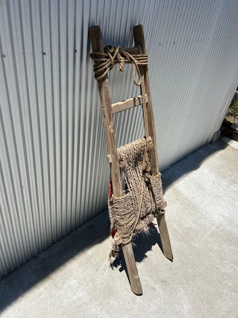 南房総で明治から昭和初期に使用されていた農具:背負子