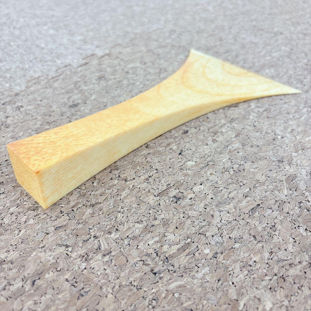 三味線　バチ　奇跡の逸品！ここまで綺麗な柄が出ている物はかなり希少です！