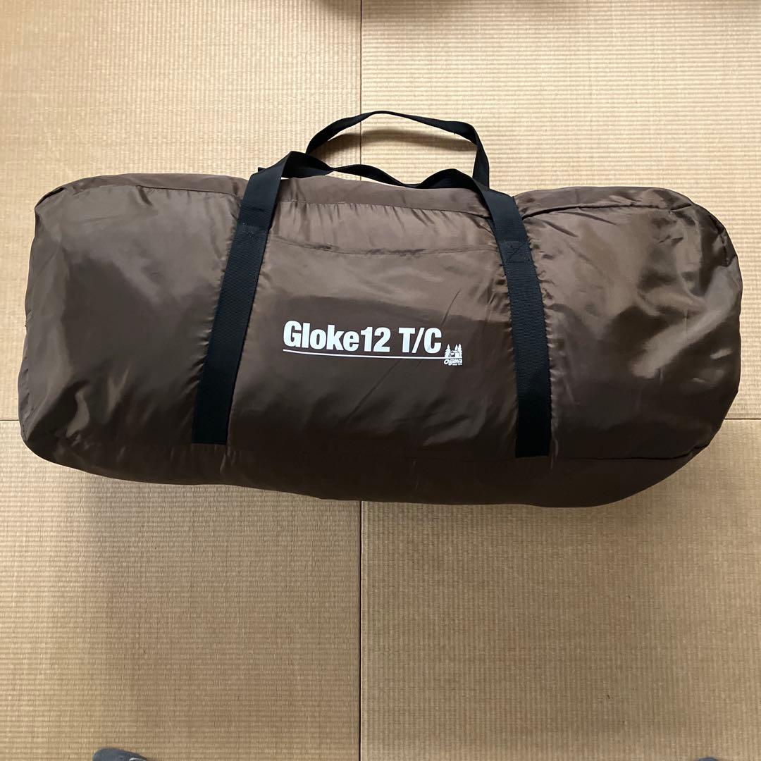小川キャンパル グロッケ12 T／C 5～6人用モノポール＋1フレームテント)