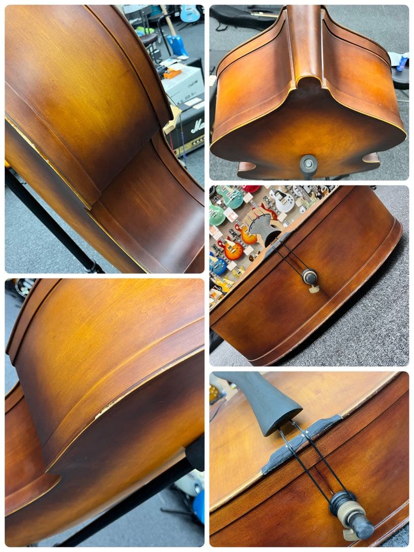 【11349】引取限定 Hallstatt WBS-800 コントラバス 傷あり