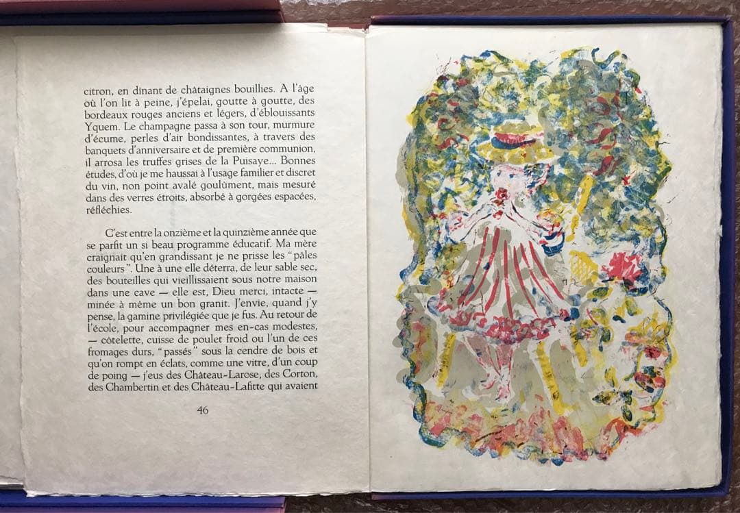 テレスコビッチの肉筆画＋リト14点＋他挿画本La Treille Muscate