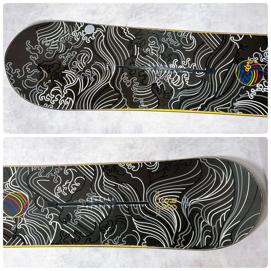 希少 バートン x8ch スノーボード2点セット　グラトリ　良品　Wax済