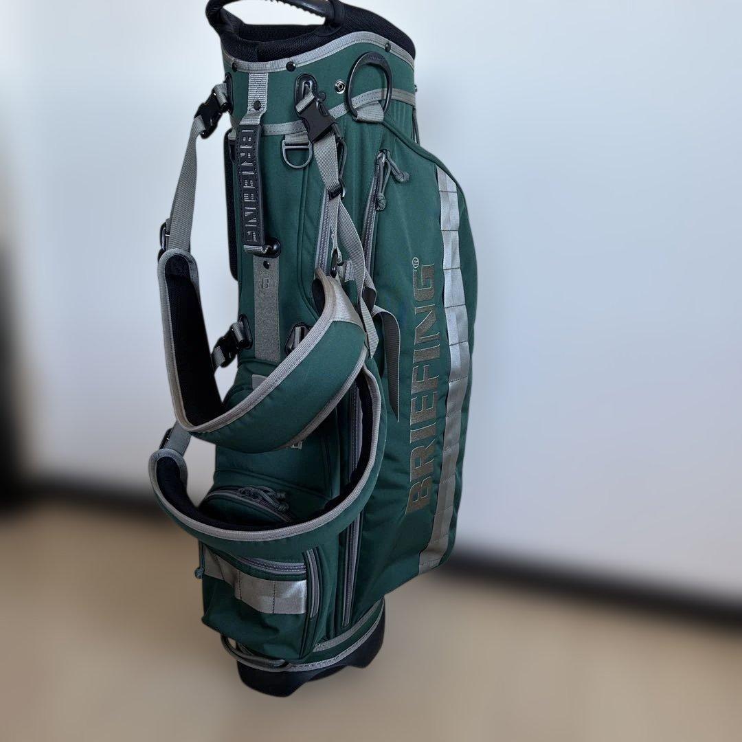 BRIEFING グリーン ゴルフバッグ