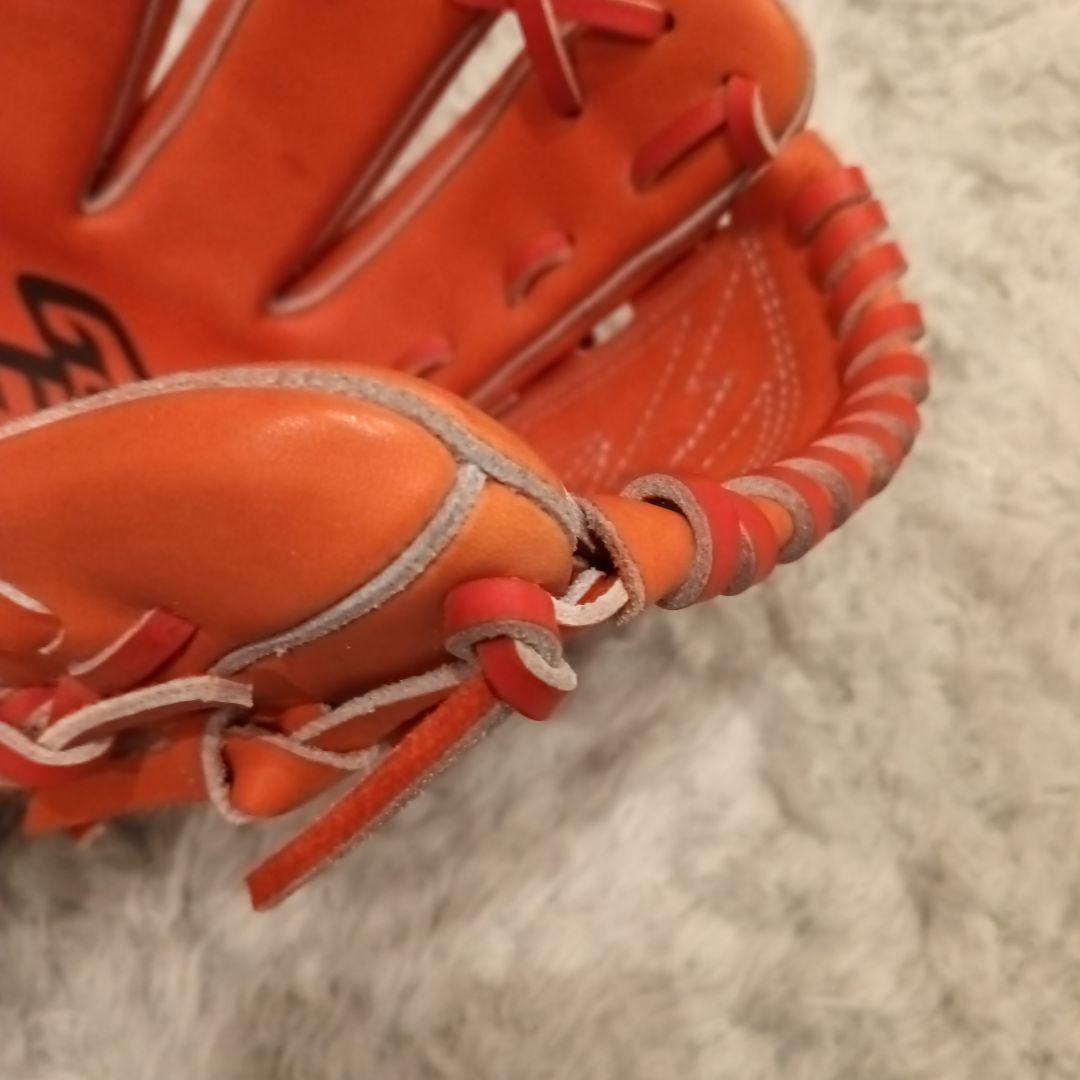 Mizuno Global Elite オレンジ グローブ左投げ