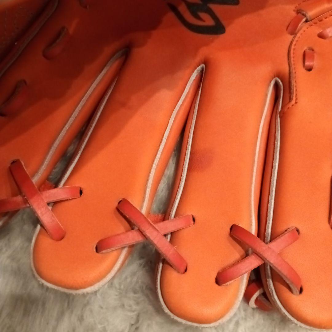 Mizuno Global Elite オレンジ グローブ左投げ