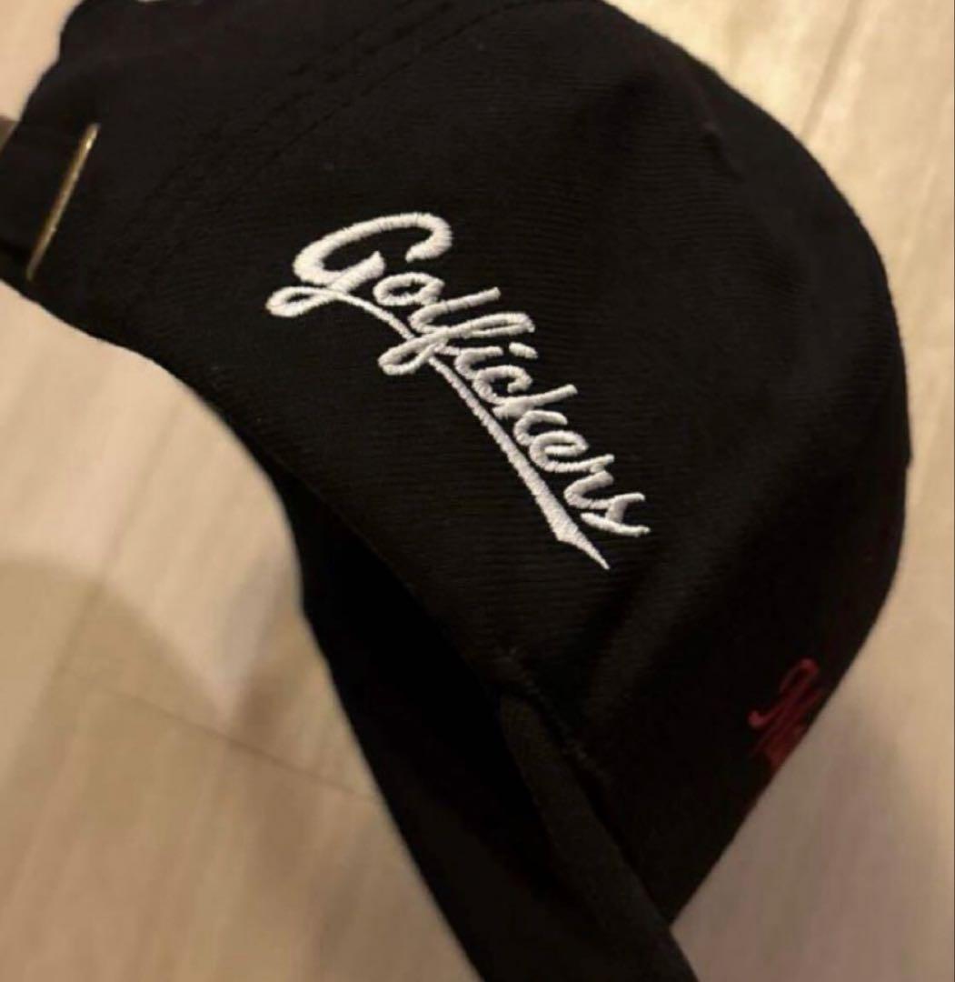 ゴルフィッカーズ・マスダゴルフ・帽子・コラボ・フリーサイズ・完売品・ゴルフ