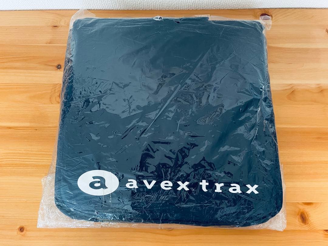 【新品未使用】avex trax レコードバッグ 90'sノベルティ