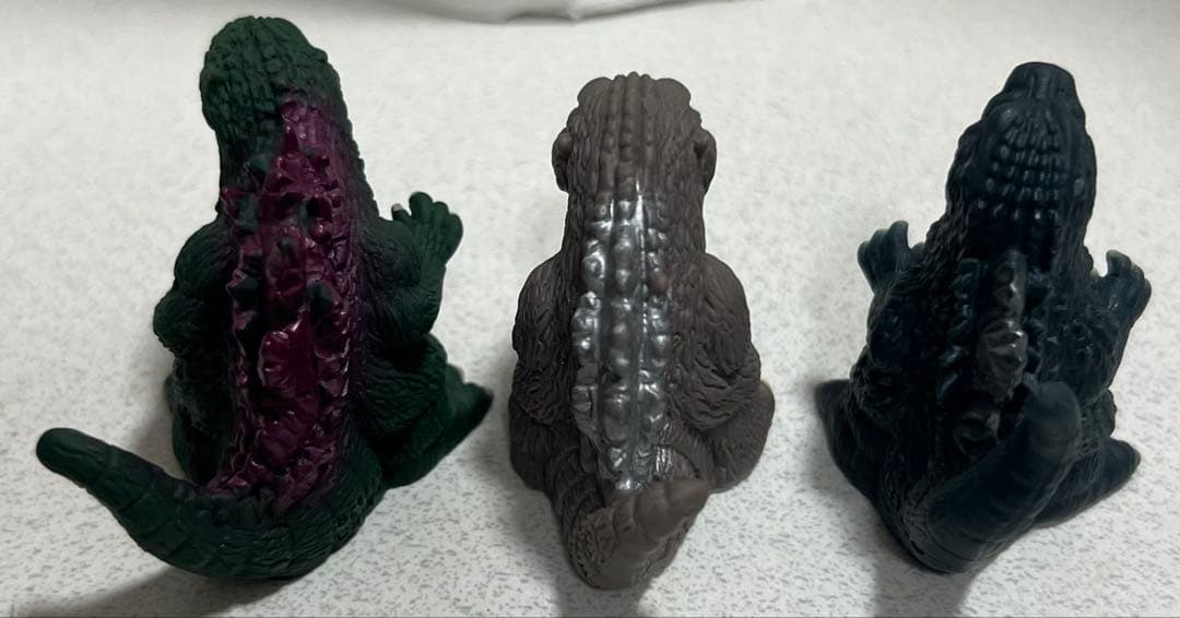 ゴジラ　指人形　怪獣集　東宝　BANDAI