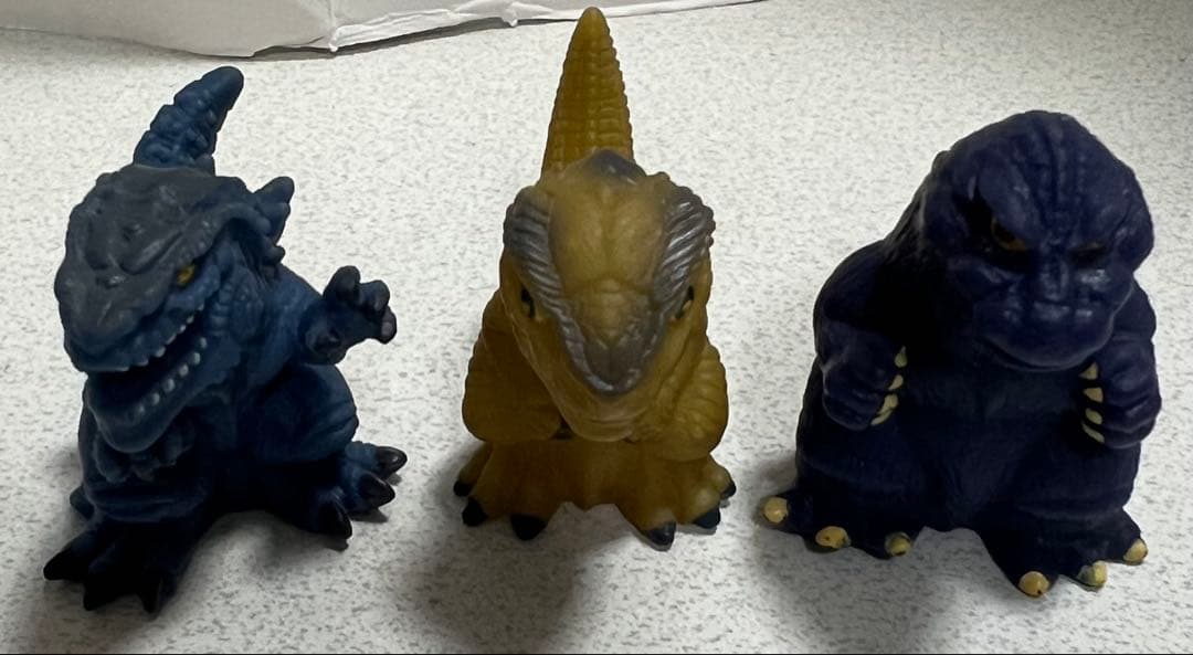 ゴジラ　指人形　怪獣集　東宝　BANDAI
