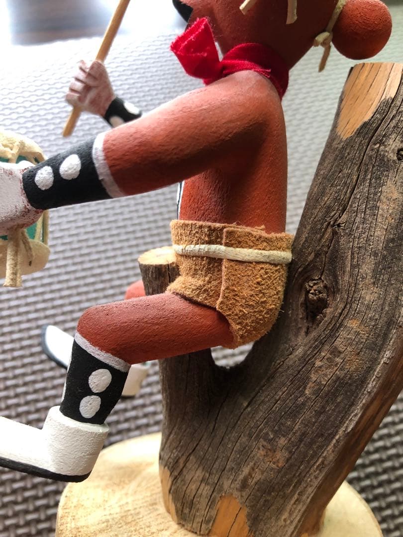 カチナドール　ネイティブアメリカン　ズニ　ナバホ　ホピ