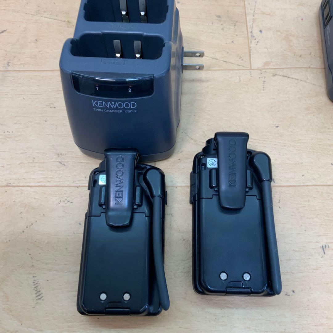 ケンウッド 特定小電力トランシーバー DEMITOSS UBZ-LP20 4台