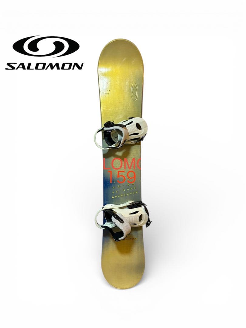 【週末セール】SALOMON 159cm スノーボード FLUXバインディング