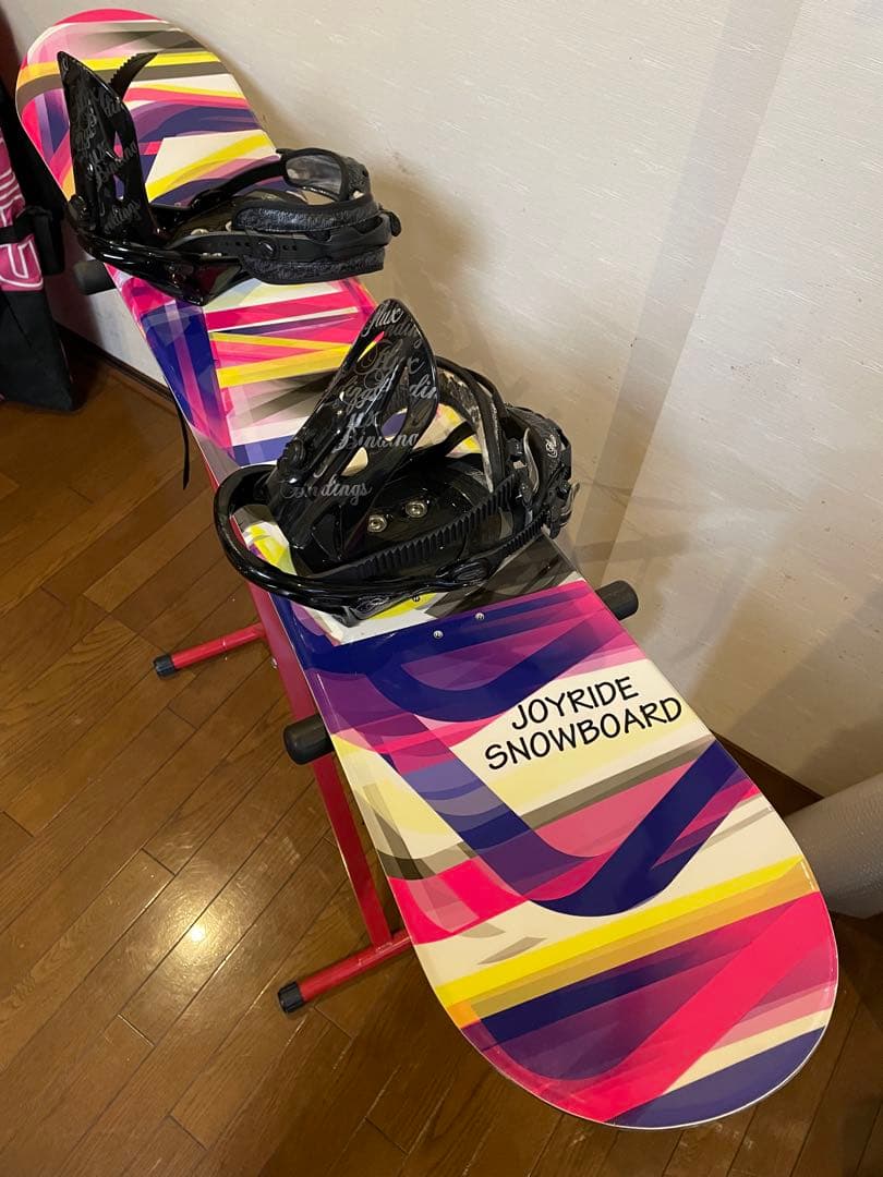 JOYRIDE スノーボード143cm+ FLUX BIN(S) ボードケース付