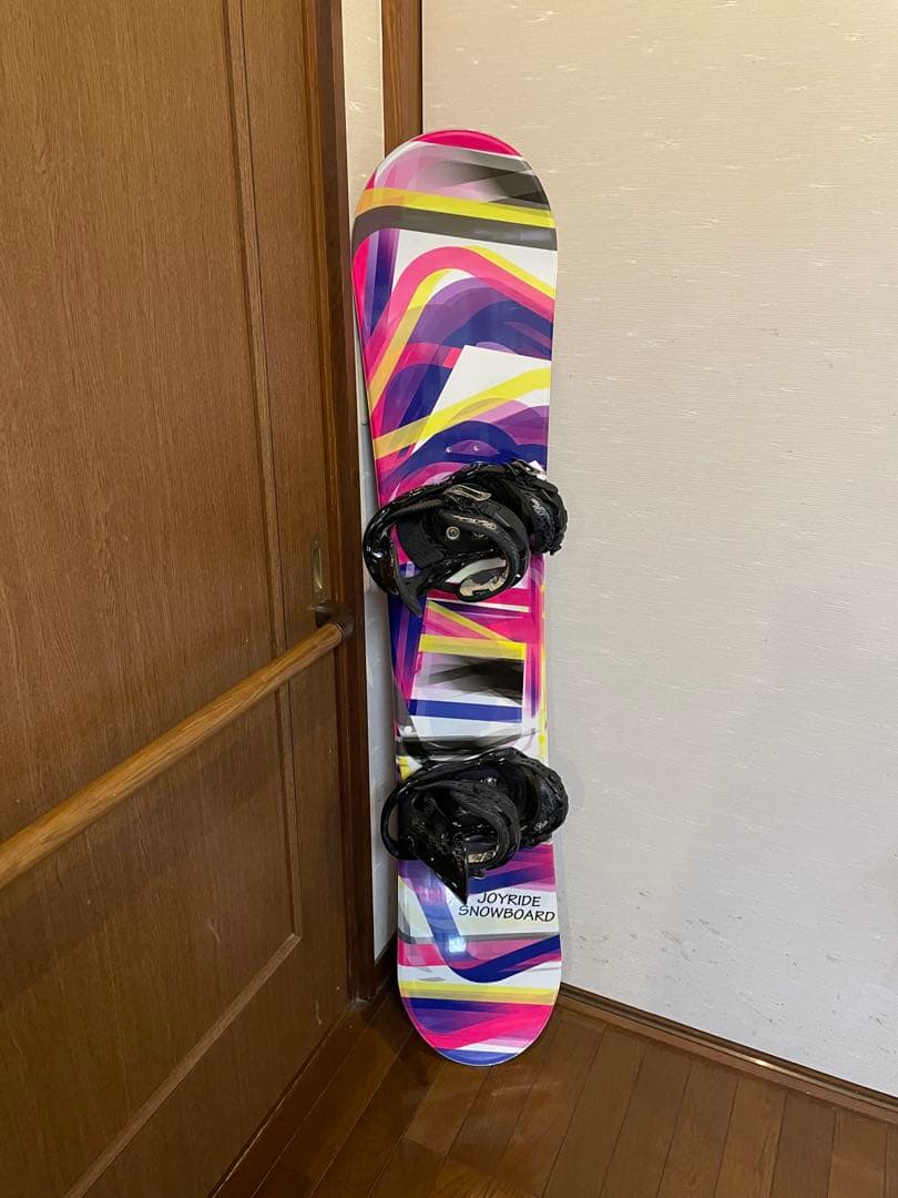JOYRIDE スノーボード143cm+ FLUX BIN(S) ボードケース付