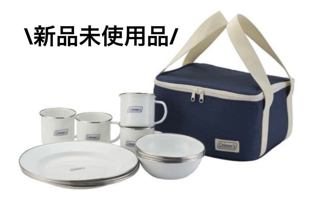 【新品】Coleman コールマンマグカップ ディッシュウェアセット4人用