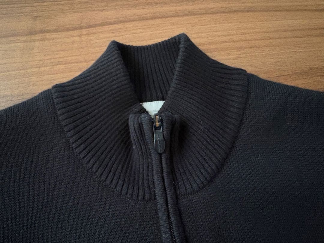 TaylorMade ブラック　ジップアップニットゴルフジャケット