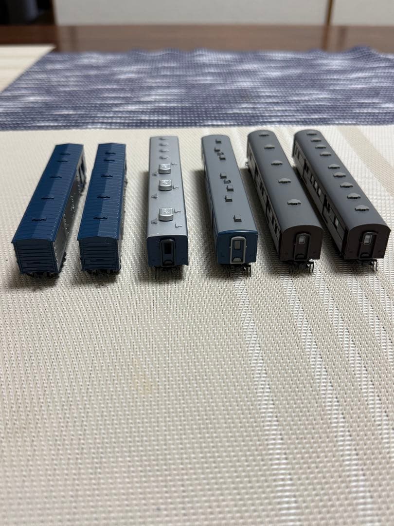 EF58-150 KATO京都店オリジナルと荷物車6両のセット