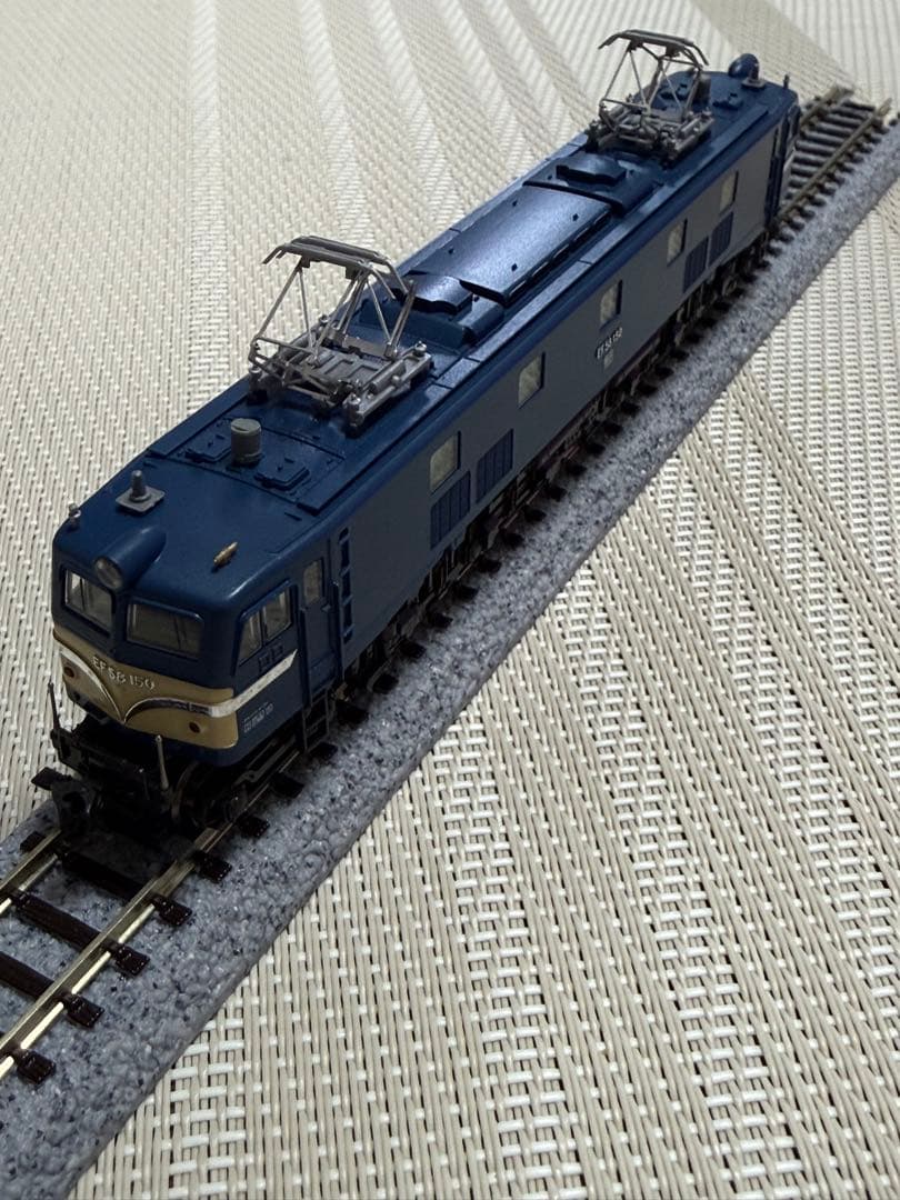 EF58-150 KATO京都店オリジナルと荷物車6両のセット