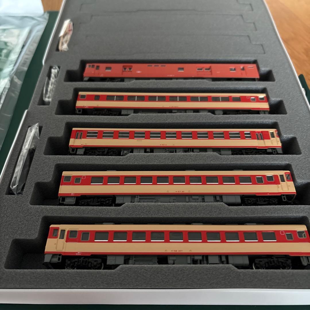 【新品】KATO 10-1804キハ58系急行土佐5両セット②付属品未使用未開封