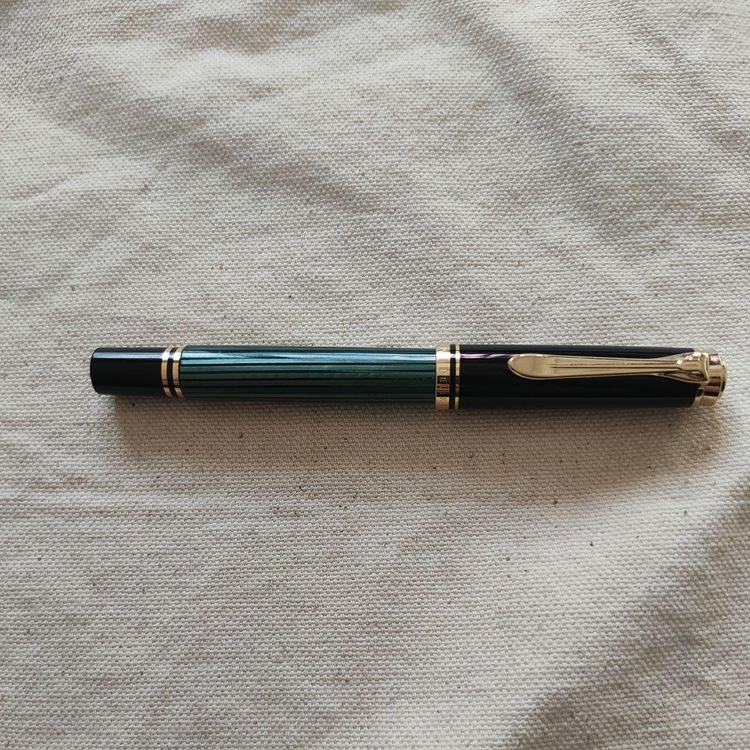 ペリカン スーベレーン M300 緑縞 万年筆