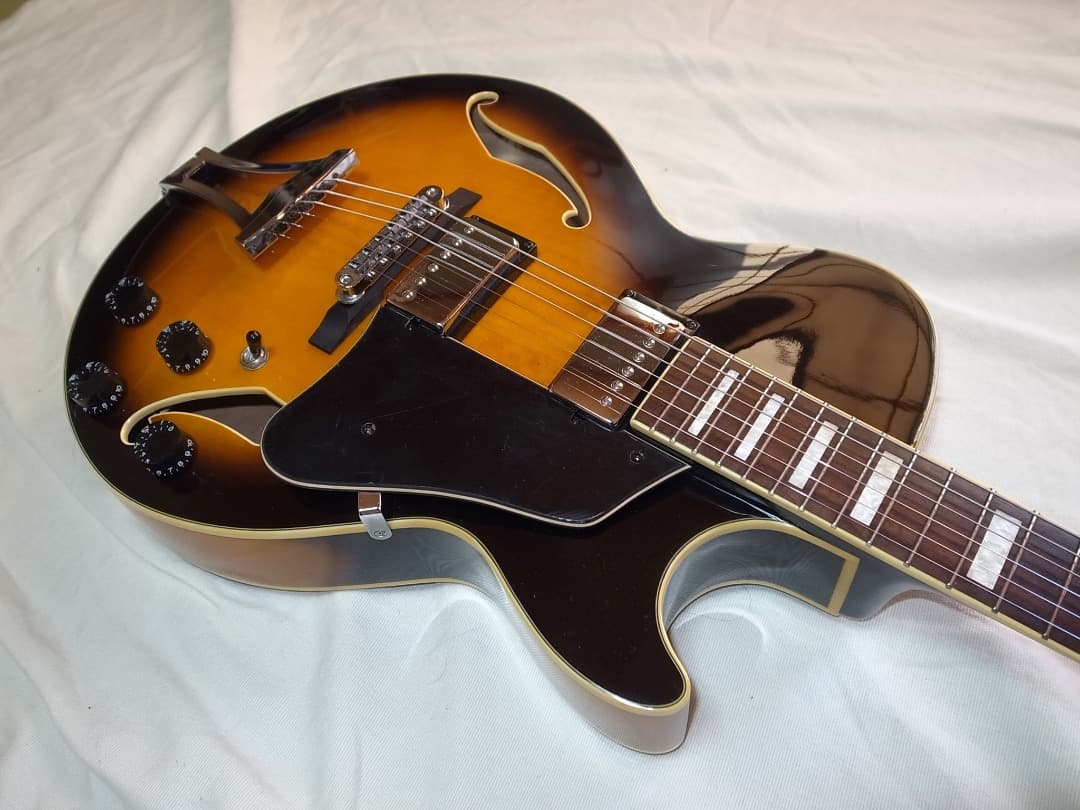 マ*シ様 美品　Ibanez AG75 BS　コンパクト　 フルアコ　ほぼ未使用