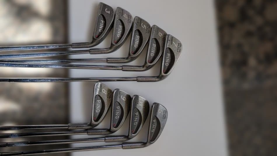 PING 初代 KARSTEN 1 アイアンセット 3~9,W,SW 9本セット