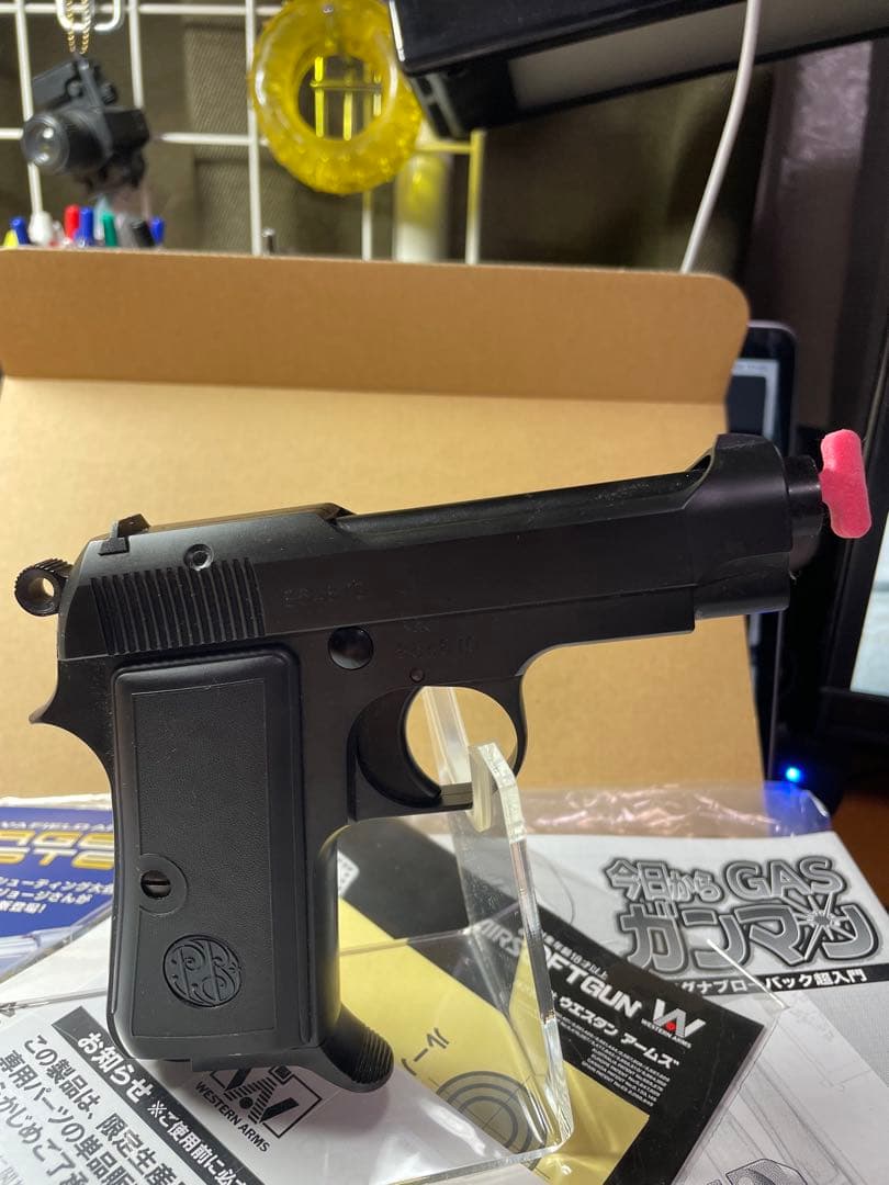 ウエスタン　アームズ　ガスガン　ベレッタM1934 カーボンブラック　HW