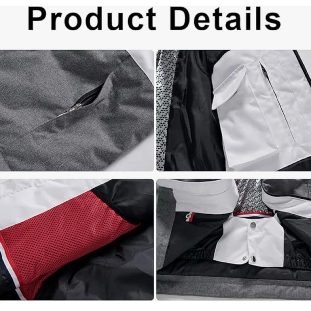 ⭐️お洒落‼️スノーボードウェア スキーウェア 上下セット ジャケット パンツ