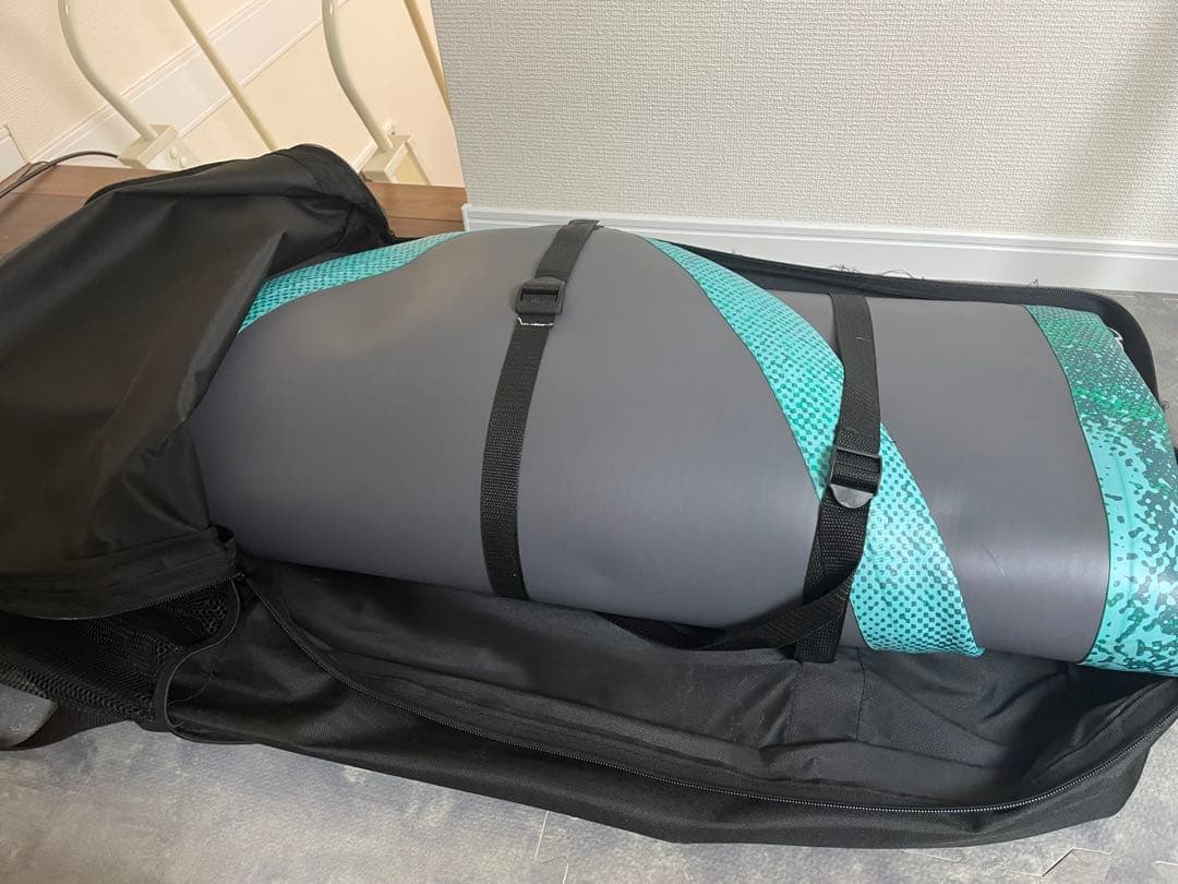 足漕ぎsup 釣り　ガーミン魚探付き