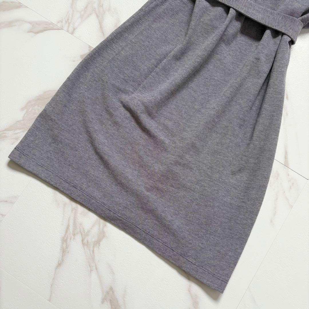 美品♡LACOSTE ラコステ 鹿の子 ポロシャツワンピース ベルト付 40