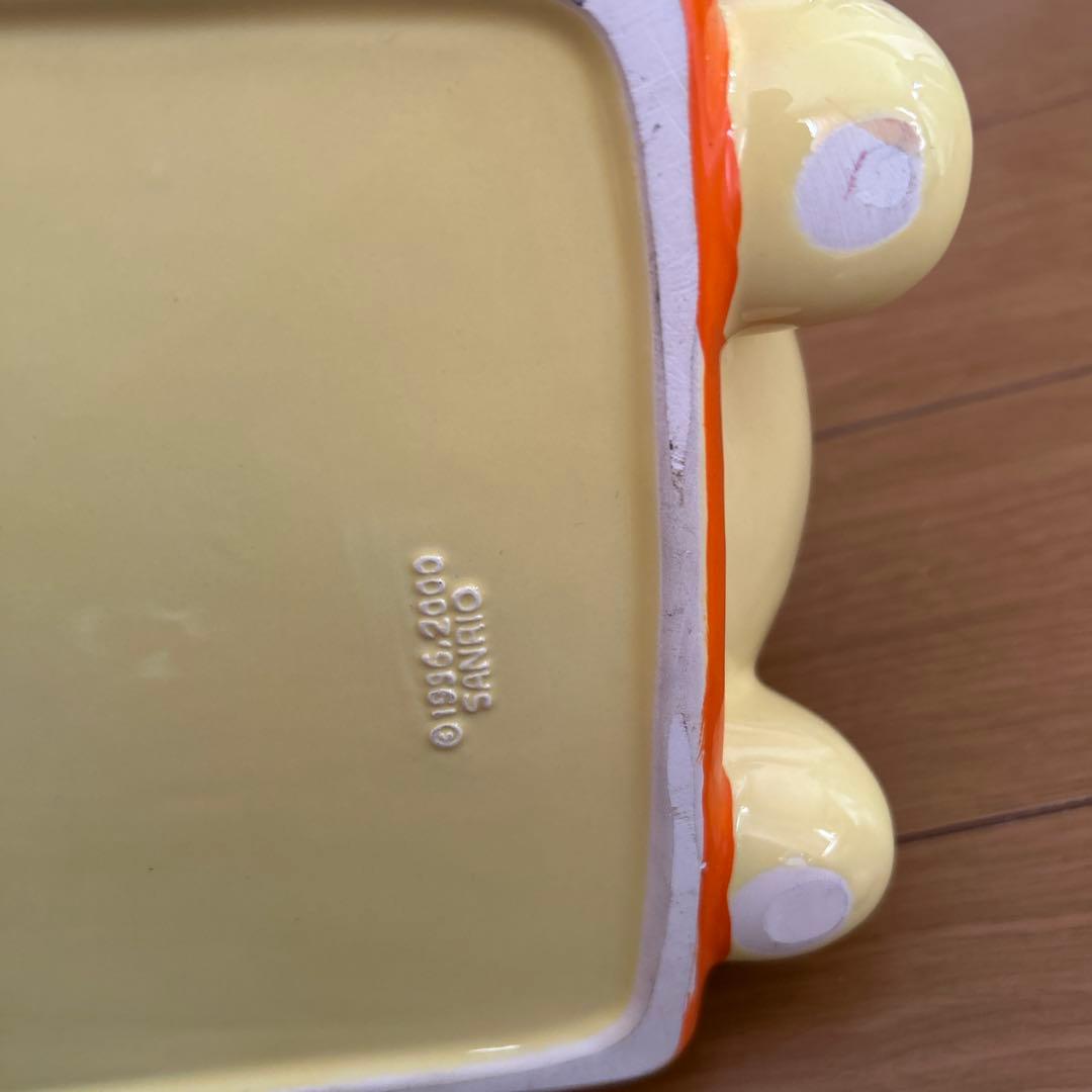 ポムポムプリン 陶器製　貯金箱