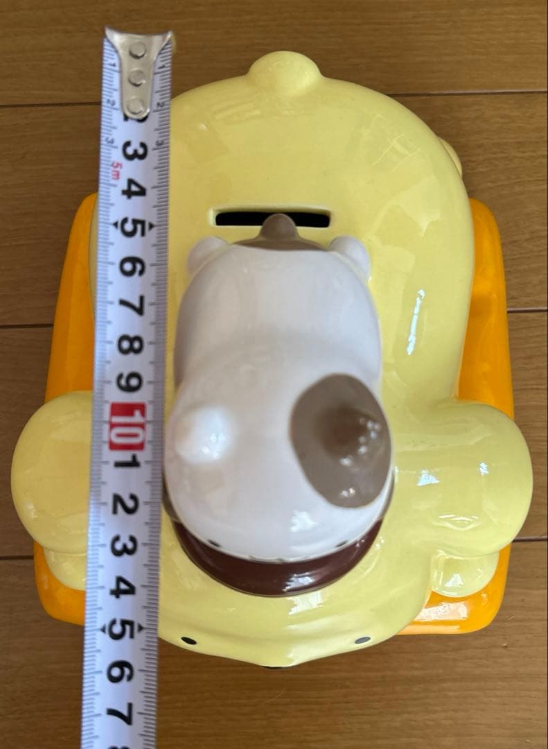 ポムポムプリン 陶器製　貯金箱