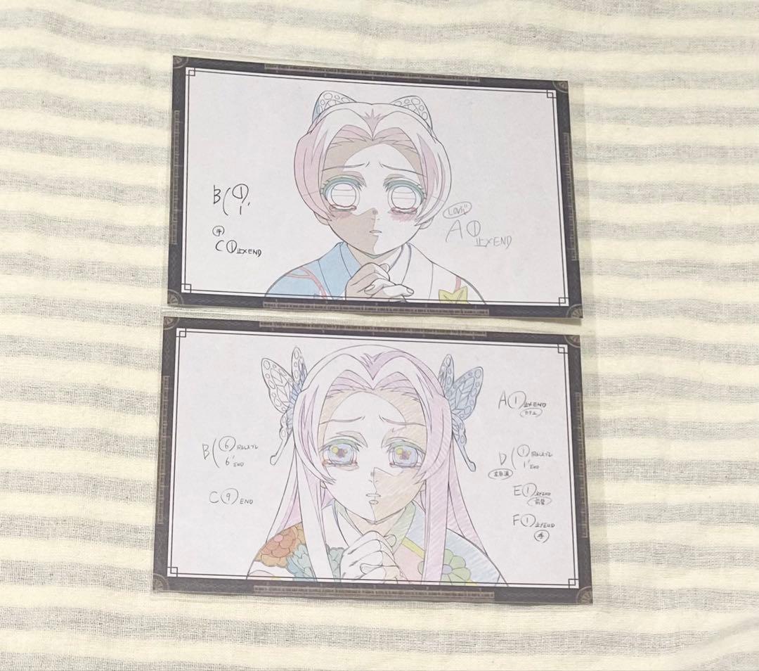 鬼滅の刃　ufotable DINING ポスター　しのぶ　カナエ　幼少期　2本