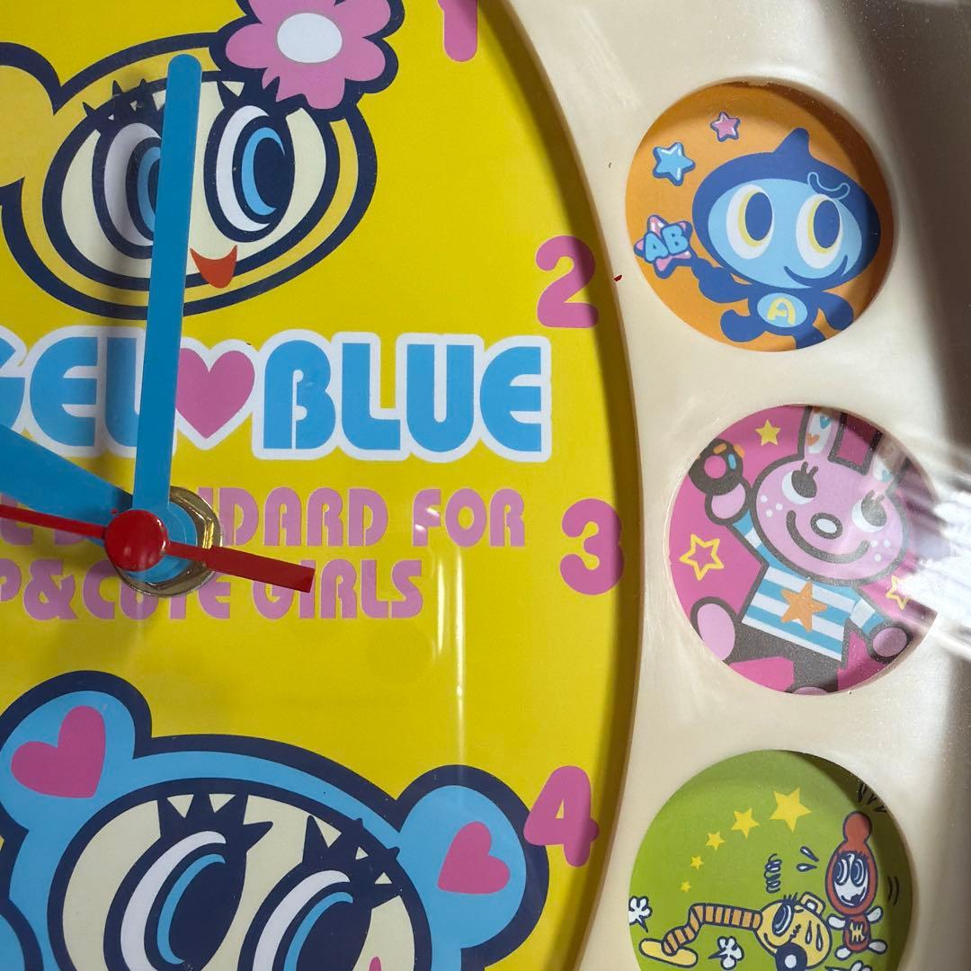 エンジェルブルー 掛け時計 限定　非売品　 ノベルティー ナカムラくん 当時物
