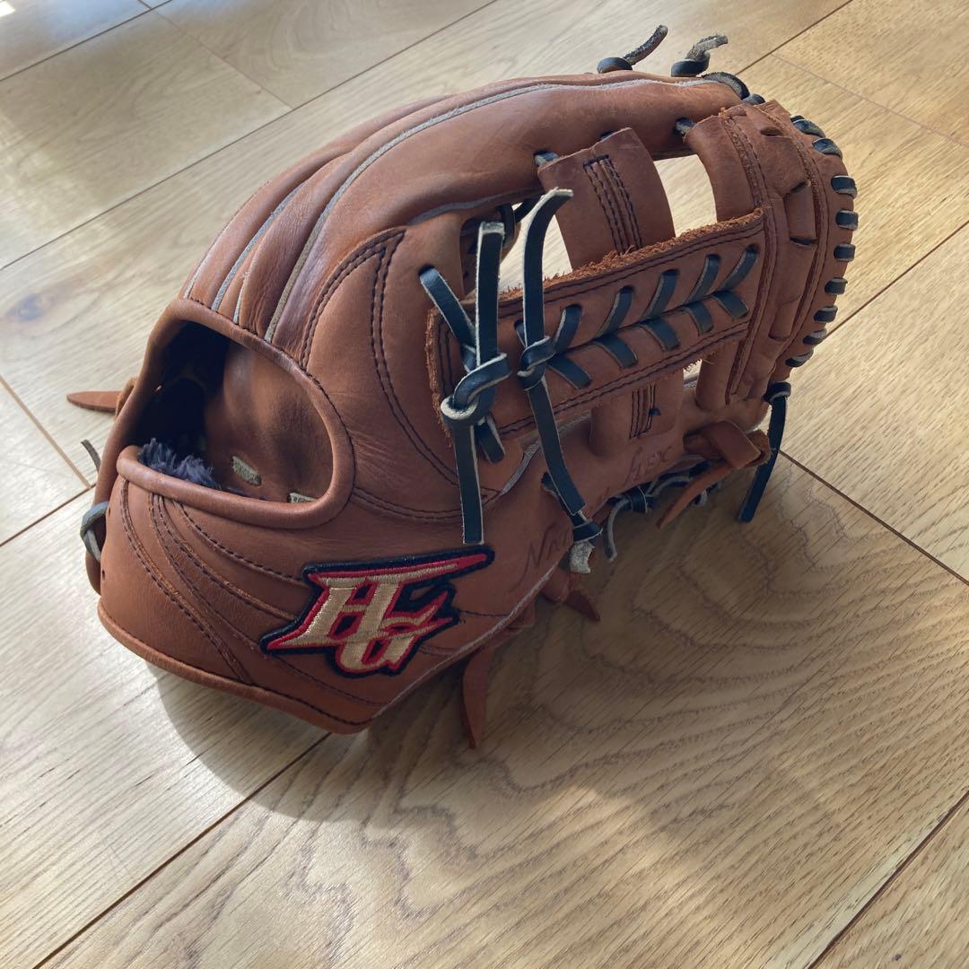 HG ブラウン 軟式グローブ　ハイゴールド　内野手用
