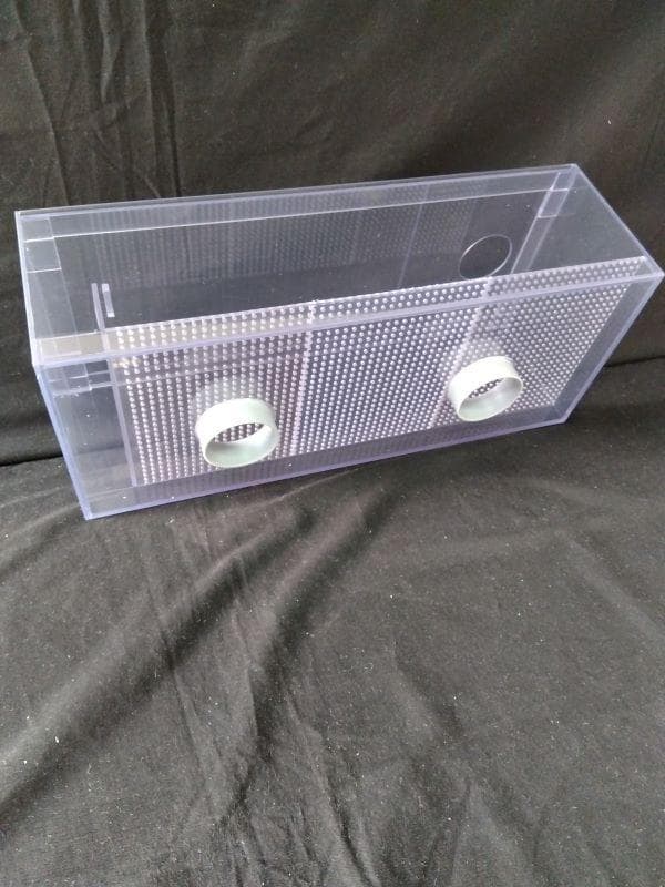 濾過槽・水槽奥行き５００用　ウールボックス　オーバーフロー機能付　訳あり1台