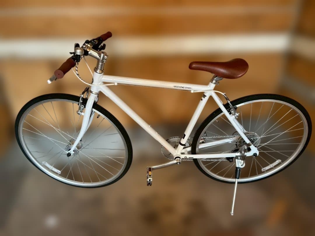 未使用　即決 自転車　高速　クロスバイク 変速 アルミフレーム名古屋市中川区