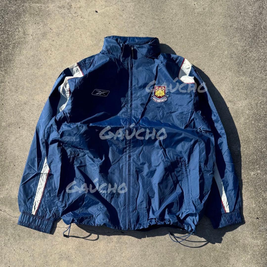 リーボック　ウエストハム　ナイロンジャケット　アンセムジャケット　ジャージ