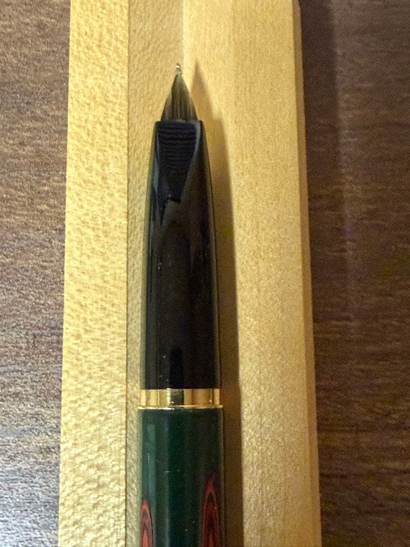 プラチナ万年筆　堆朱　漆塗り