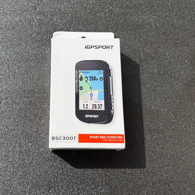 新品未開封【IGPSPORT】BSC300T型サイコン（タッチスクリーン搭載）