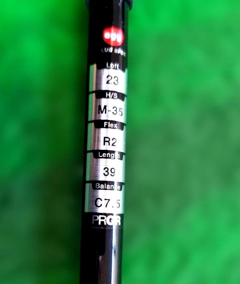 【値下げ綺麗】PRGR NEW Eggアイアン5番M35 2019年モデル