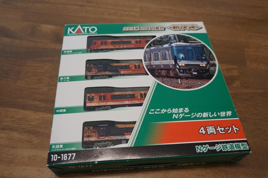 KATO 223系6000番台 森の京都 QRトレイン仕様 4両編成セット