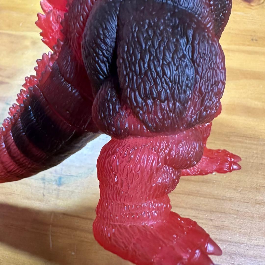 バンダイミュージアム限定 バンダイ メルトダウン ゴジラ ソフビ 6001