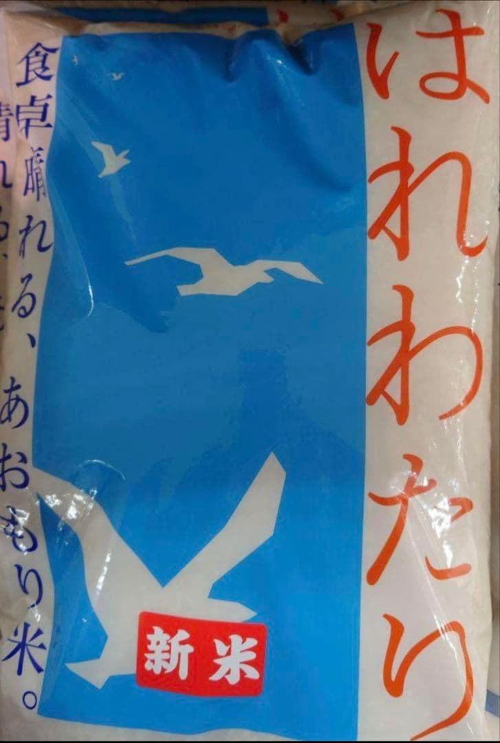 お買い得❗️新物❗️2025年度3月下旬精米❗️青森県産米はれわたり10キロ❗️
