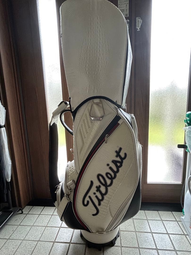 Titleist クロコ調キャディバッグ
