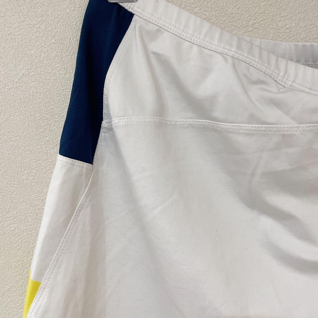 Bolle ホワイト スポーツスカート Lサイズ テニススカート白インナー付き
