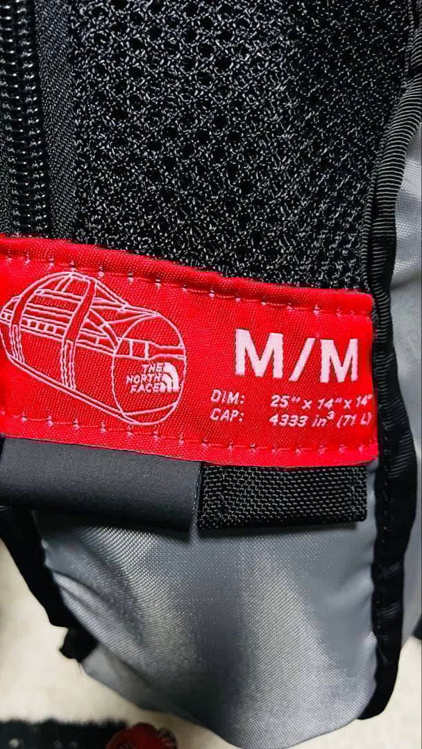 THE NORTH FACE ボストンバッグ M/M ブラック